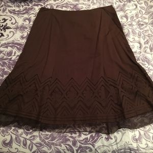 Nine West Brown skirt